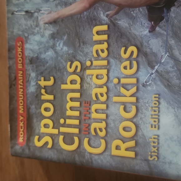 Sport Climbing in the Canadian Rockies Guide Book -Rock Climbing - Picture 2 of 5